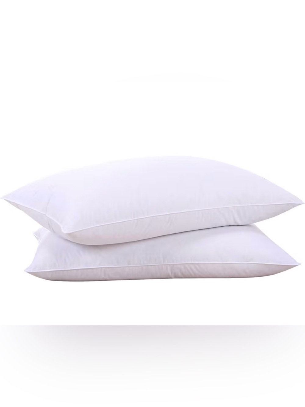 White Feather Down Pillows Standard (2-Pack)